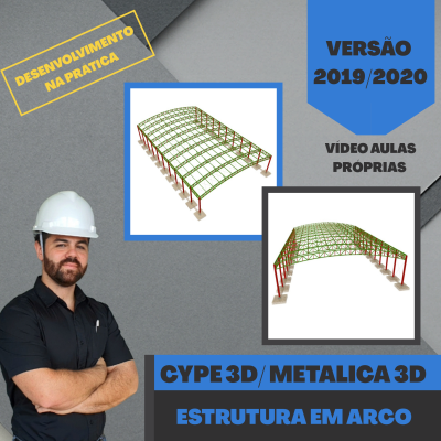 Cype 3D: Galpão em Arco